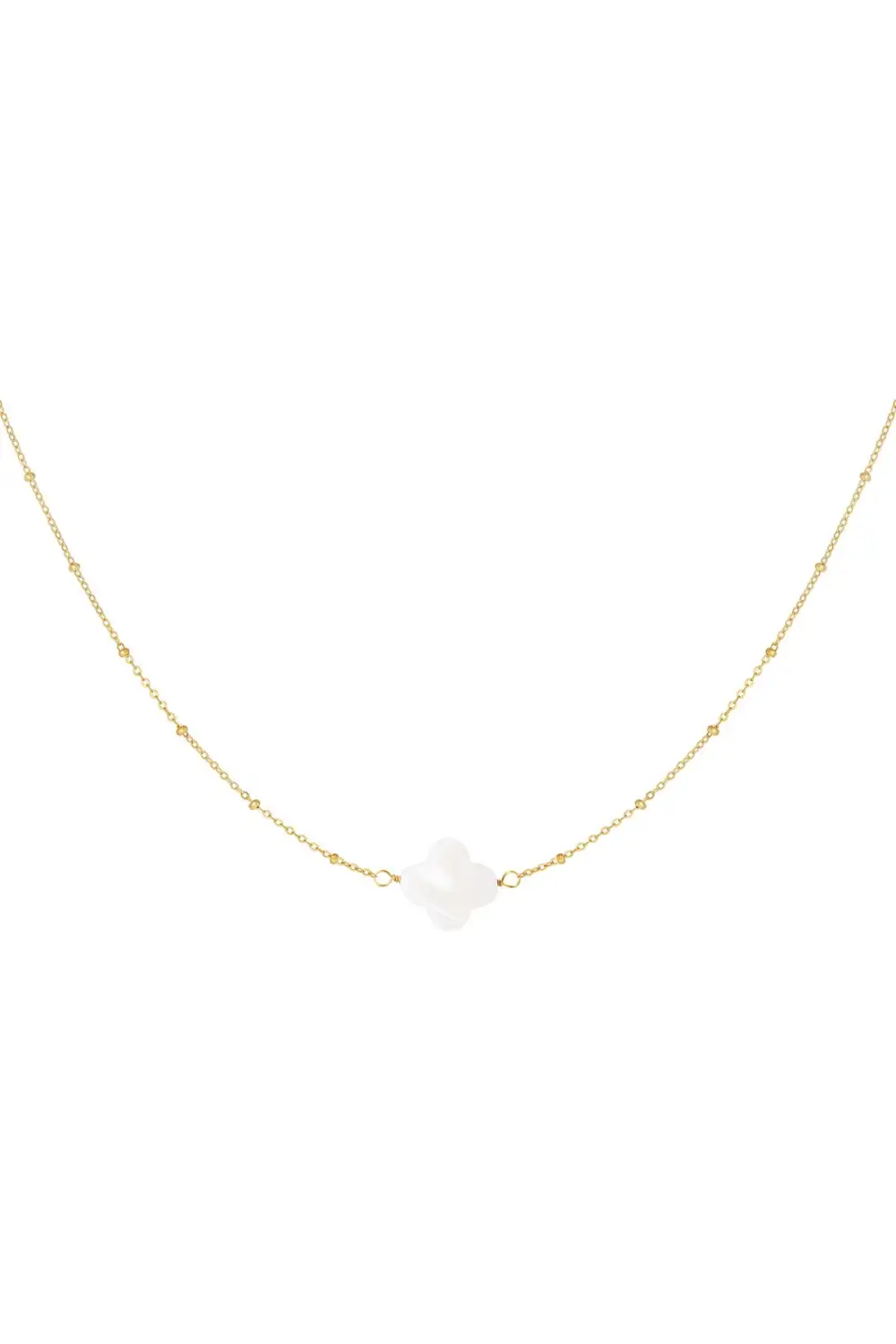 Collier Trèfle Nacre